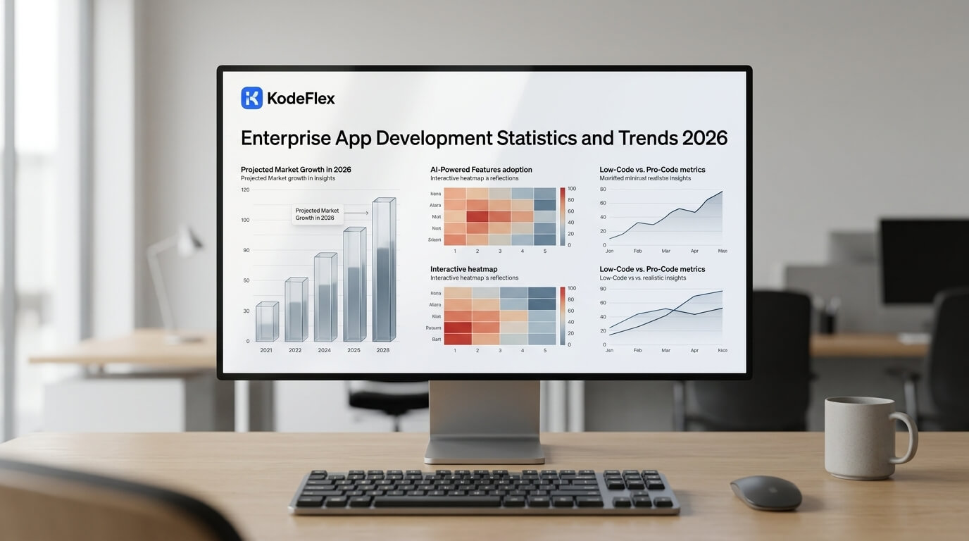 Enterprise App Development Statistics and Trends 2026