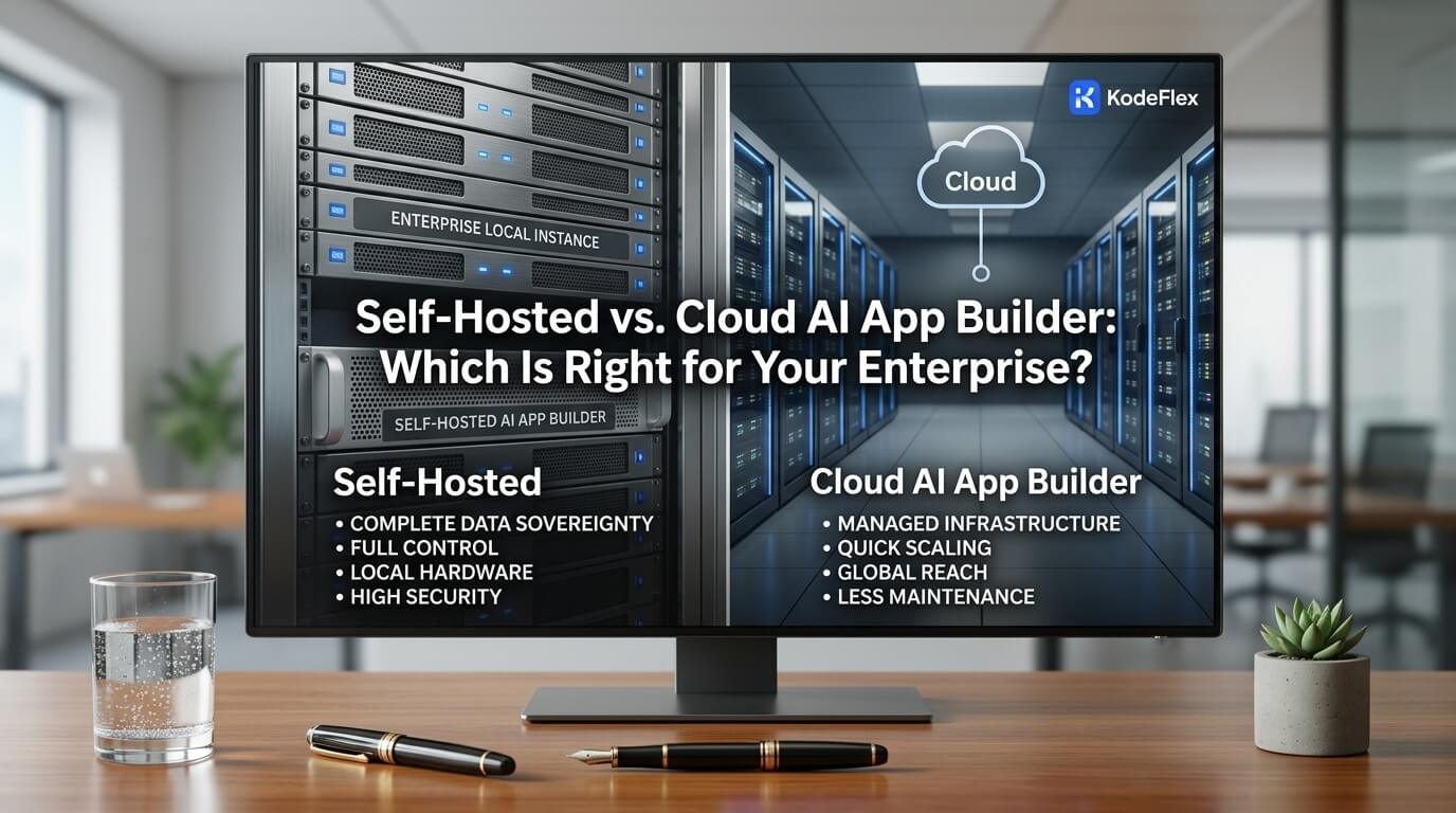 Self-Hosted vs Cloud AI App Builder: Which Is Right for Your Enterprise?