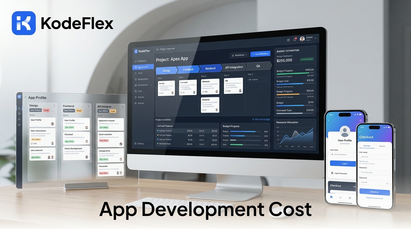 App Development Cost 2026: Custom vs No Code vs AI