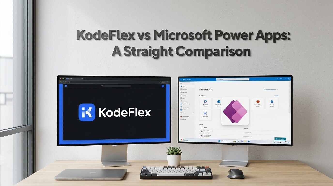 KodeFlex vs Microsoft Power Apps: A Straight Comparison