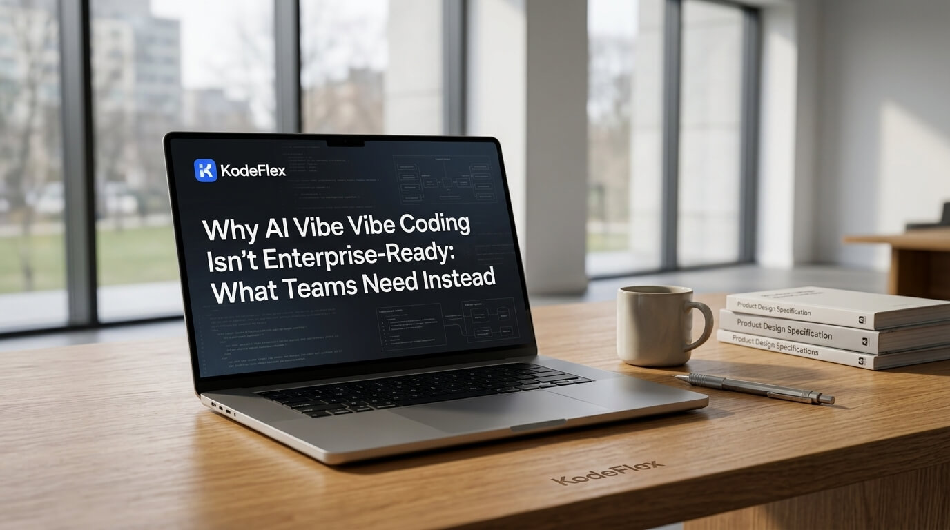 Why AI Vibe Coding Isn't Enterprise-Ready: What Teams Need Instead