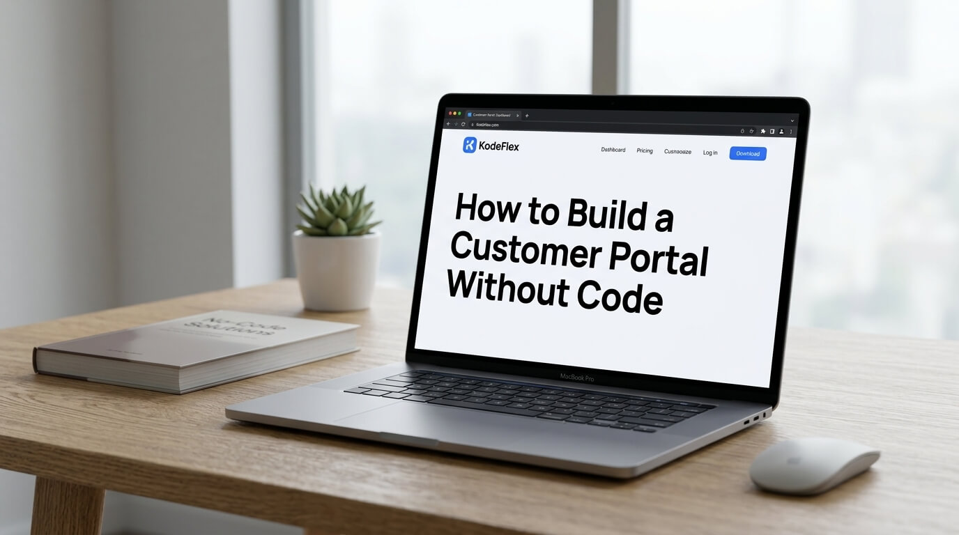 How to Build a Customer Portal Without Code